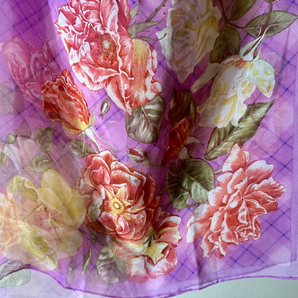 Carlisle Silk  Scarf - Picture 4 of 4